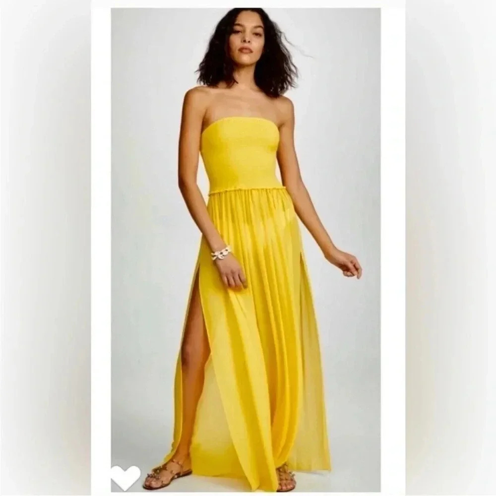 Ramy Brook Calista tulle maxi dress in Paple